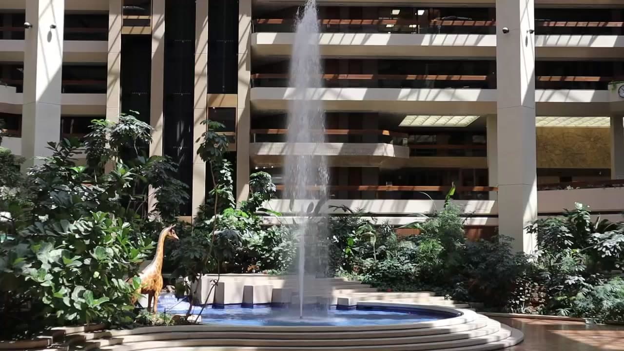 Claydesta Center atrium — home of The Smile Suite in Midland, TX